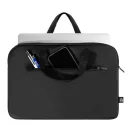 Geanta laptop, Everestus, 2610E17281, 375x265x15 mm, Poliuretan, Negru