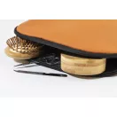 Geanta cosmetice cu fermoar, Everestus, 2610E19126, 240x190x10 mm, Poliuretan, Portocaliu