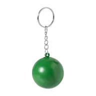   Breloc cu minge antistres, Everestus, 2610E18137, Ø40 mm, Poliuretan, Metal, Verde