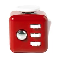 Cub antistres, Everestus, 2610E18955, 40x40x40 mm, ABS, Rosu