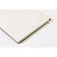   Agenda cu pix, Everestus, 2610E18715, A5, Dictando, 178x225x25 mm, Hartie, Poliuretan, Alb