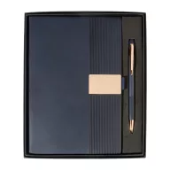   Agenda cu pix, Everestus, 2610E18713, A5, Dictando, 178x225x25 mm, Hartie, Poliuretan, Albastru