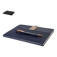   Agenda cu pix, Everestus, 2610E18713, A5, Dictando, 178x225x25 mm, Hartie, Poliuretan, Albastru