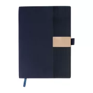   Agenda cu pix, Everestus, 2610E18713, A5, Dictando, 178x225x25 mm, Hartie, Poliuretan, Albastru