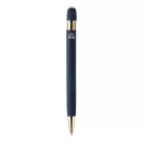 Agenda cu pix, Everestus, 2610E18713, A5, Dictando, 178x225x25 mm, Hartie, Poliuretan, Albastru