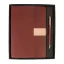 Agenda cu pix, Everestus, 2610E18714, A5, Dictando, 178x225x25 mm, Hartie, Poliuretan, Rosu Burgundy