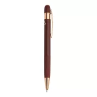   Agenda cu pix, Everestus, 2610E18714, A5, Dictando, 178x225x25 mm, Hartie, Poliuretan, Rosu Burgundy
