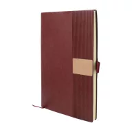   Agenda cu pix, Everestus, 2610E18714, A5, Dictando, 178x225x25 mm, Hartie, Poliuretan, Rosu Burgundy