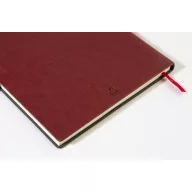   Agenda cu pix, Everestus, 2610E18714, A5, Dictando, 178x225x25 mm, Hartie, Poliuretan, Rosu Burgundy