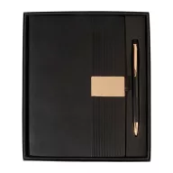   Agenda cu pix, Everestus, 2610E18712, A5, Dictando, 178x225x25 mm, Hartie, Poliuretan, Negru