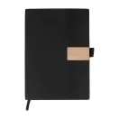 Agenda cu pix, Everestus, 2610E18712, A5, Dictando, 178x225x25 mm, Hartie, Poliuretan, Negru