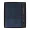 Agenda cu pix, Everestus, 2610E18756, A5, Dictando, 178x225x25 mm, Hartie, Poliuretan, Albastru Dark