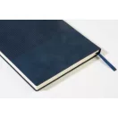 Agenda cu pix, Everestus, 2610E18756, A5, Dictando, 178x225x25 mm, Hartie, Poliuretan, Albastru Dark