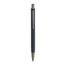 Agenda cu pix, Everestus, 2610E18756, A5, Dictando, 178x225x25 mm, Hartie, Poliuretan, Albastru Dark