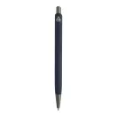 Agenda cu pix, Everestus, 2610E18756, A5, Dictando, 178x225x25 mm, Hartie, Poliuretan, Albastru Dark