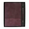 Agenda cu pix, Everestus, 2610E18755, A5, Dictando, 178x225x25 mm, Hartie, Poliuretan, Rosu Burgundy