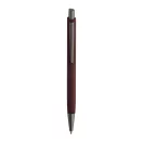 Agenda cu pix, Everestus, 2610E18755, A5, Dictando, 178x225x25 mm, Hartie, Poliuretan, Rosu Burgundy