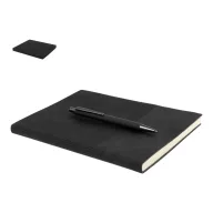   Agenda cu pix, Everestus, 2610E18754, A5, Dictando, 178x225x25 mm, Hartie, Poliuretan, Negru