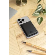   Portcard magnetic pentru telefon, Everestus, 2610E18200, 95x65x7 mm, Poliuretan, Negru