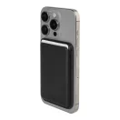 Portcard magnetic pentru telefon, Everestus, 2610E18200, 95x65x7 mm, Poliuretan, Negru