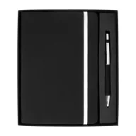   Agenda cu pix, Everestus, 2610E18649, A5, Dictando, 178x225x25 mm, Hartie, Poliuretan, Argintiu