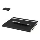 Agenda cu pix, Everestus, 2610E18649, A5, Dictando, 178x225x25 mm, Hartie, Poliuretan, Argintiu