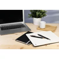   Agenda cu pix, Everestus, 2610E18649, A5, Dictando, 178x225x25 mm, Hartie, Poliuretan, Argintiu