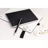   Set cadou 3 piese, Everestus, 2610E18673, A5, Dictando, 220x220x23 mm, Hartie, Poliuretan, Negru