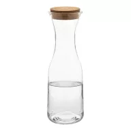   Carafa Everestus, 2610E17960, 1000 ml, Ø95x285 mm, Sticla, Pluta, Transparent