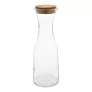 Carafa Everestus, 2610E17960, 1000 ml, Ø95x285 mm, Sticla, Pluta, Transparent