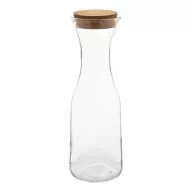   Carafa Everestus, 2610E17960, 1000 ml, Ø95x285 mm, Sticla, Pluta, Transparent