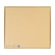   Set cadou 3 piese, Everestus, 2610E18932, 180x165x23 mm, Hartie, Poliester, Metal, Argintiu