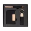 Set cadou 3 piese, Everestus, 2610E18931, 180x165x23 mm, Hartie, Poliester, Metal, Roz
