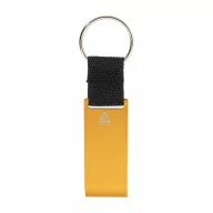   Breloc cu desfacator, Everestus, 2610E18128, 24x90 mm, Aluminiu, Otel inoxidabil, Portocaliu