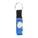 Breloc cu desfacator, Everestus, 2610E18126, 24x90 mm, Aluminiu, Otel inoxidabil, Albastru