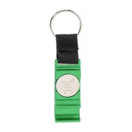   Breloc cu desfacator, Everestus, 2610E18127, 24x90 mm, Aluminiu, Otel inoxidabil, Verde