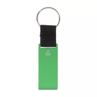   Breloc cu desfacator, Everestus, 2610E18127, 24x90 mm, Aluminiu, Otel inoxidabil, Verde