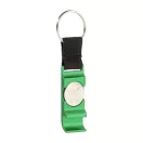 Breloc cu desfacator, Everestus, 2610E18127, 24x90 mm, Aluminiu, Otel inoxidabil, Verde