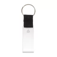   Breloc cu desfacator, Everestus, 2610E18130, 24x90 mm, Aluminiu, Otel inoxidabil, Argintiu