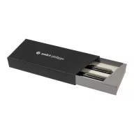   Set pix si roller, André Philippe, 2610E18930, 180x77x30 mm, Metal, Negru