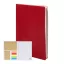 Agenda, Everestus, 2610E18684, B6, Dictando, 124x173x14 mm, Poliuretan, Hartie, Rosu