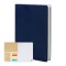 Agenda, Everestus, 2610E18682, B6, Dictando, 124x173x14 mm, Poliuretan, Hartie, Albastru
