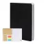 Agenda, Everestus, 2610E18681, B6, Dictando, 124x173x14 mm, Poliuretan, Hartie, Negru