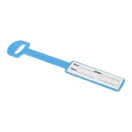 Eticheta bagaj, Everestus, 2610E17416, 35x176x17 mm, Plastic, Albastru