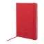 Agenda cu elastic, Everestus, 2610E18721, A5, Dictando, 140x210x14 mm, Poliuretan, Hartie, Rosu