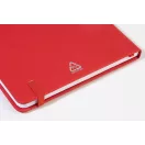 Agenda cu elastic, Everestus, 2610E18721, A5, Dictando, 140x210x14 mm, Poliuretan, Hartie, Rosu