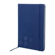  Agenda cu elastic, Everestus, 2610E18718, A5, Dictando, 140x210x14 mm, Poliuretan, Hartie, Albastru
