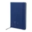 Agenda cu elastic, Everestus, 2610E18718, A5, Dictando, 140x210x14 mm, Poliuretan, Hartie, Albastru