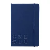   Agenda cu elastic, Everestus, 2610E18718, A5, Dictando, 140x210x14 mm, Poliuretan, Hartie, Albastru