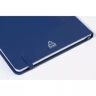   Agenda cu elastic, Everestus, 2610E18718, A5, Dictando, 140x210x14 mm, Poliuretan, Hartie, Albastru